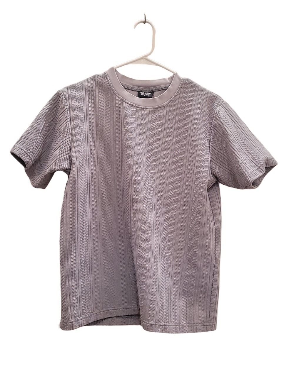 Original Deluxe Supply Textured Knit Short-Sleeve Tee - Size Small